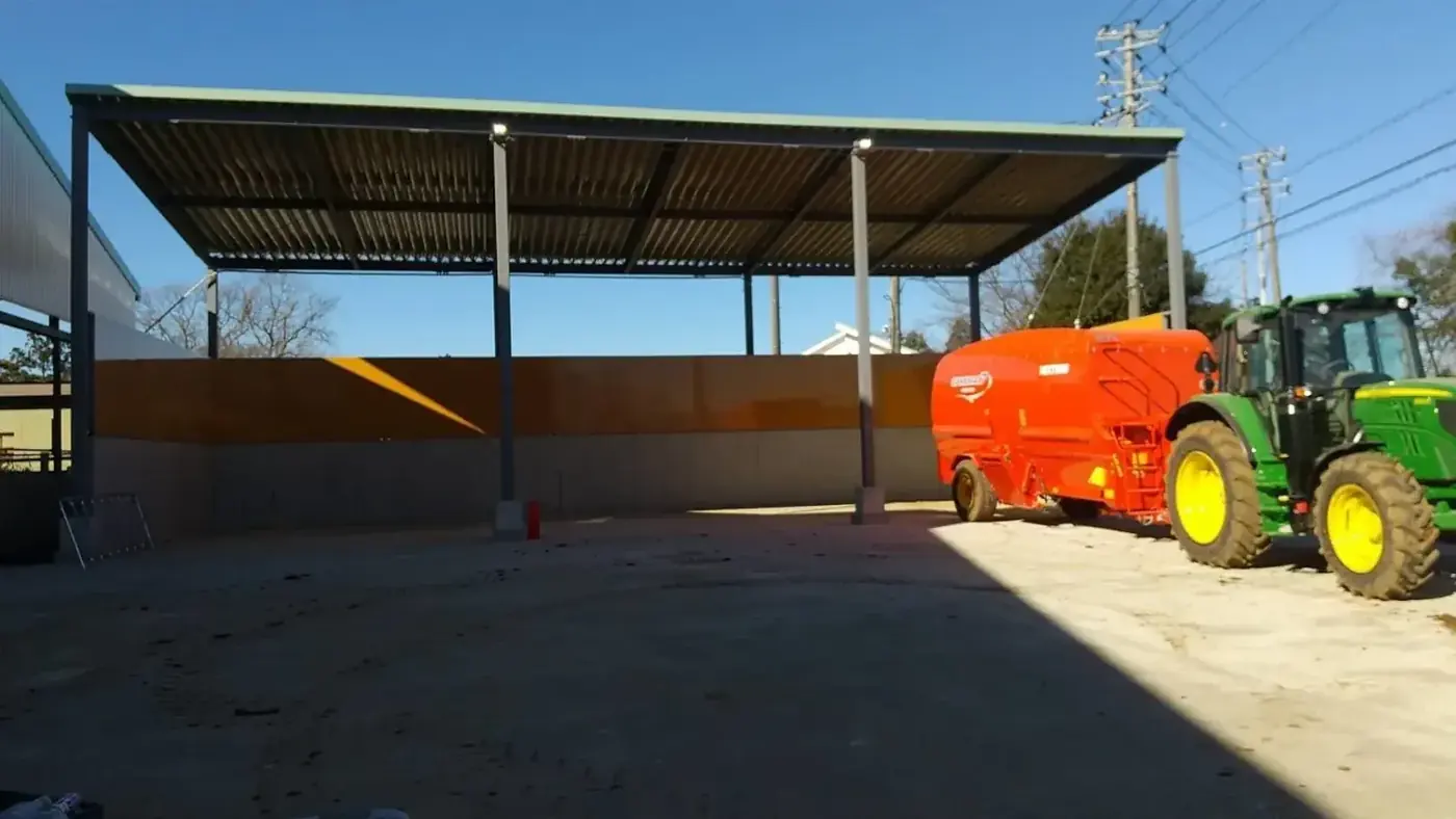 Narita Cattle Farm and Compost Facilities, Chiba, Japan